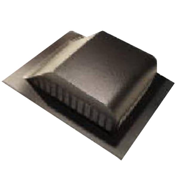 Lomanco 750BR 8 in. Brown Aluminum Roof Louver, 6PK 572750 - main