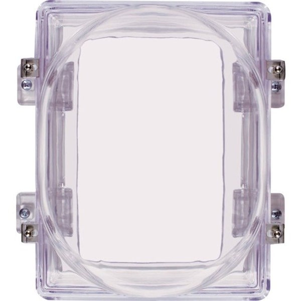Safety Technology International Strobe Damage Stopper Cover, Polycarbonate, Surface Mount, 6 1/2 in W x 8 1/2 in H x 4 3/4 in D STI-1221C - main