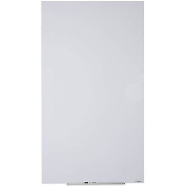 Quartet Dry Erase Board, 50", Glass Frame, Gloss Q012850IMW - main