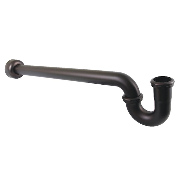 Kingston Brass 1-1/4, or 1-1/2 x 1-1/2 in. P-Trap with Box Flange, 24 in. Length, 18 Gauge, Oil Rubbed Bronze CC9245 - main