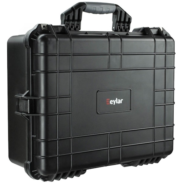 Eylar Large 20.62in Gear Hard Case Waterproof w/ Foam Black SA00003 - main