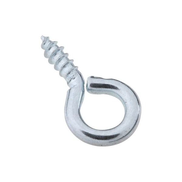 National Hardware Screw Eye, No 216-1/2, 0.062 in Dia Wire, 0.19 in L Thread, 0.52 in OAL, 5 lb Working Load N118-356 - main