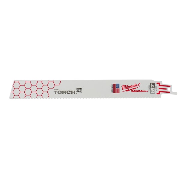 Milwaukee Tool 9" 14 TPI The Torch SAWZALL Blades (25 Pk) 48-00-8787 - main