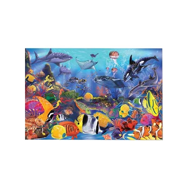 Melissa & Doug Underwater Floor Puzzle, 36in x 24in, 48 Pieces 427 - main
