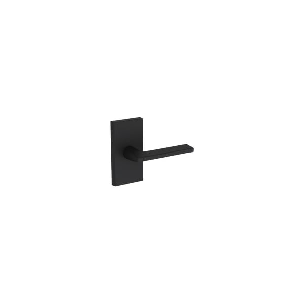 Baldwin Residential Door Levers Passage Reversible Satin Black PSANACFR190 - main