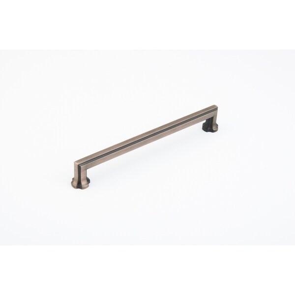 Schaub 8in Center to Center Empire Cabinet Pull Empire Bronze Finish 879-EBZ - main