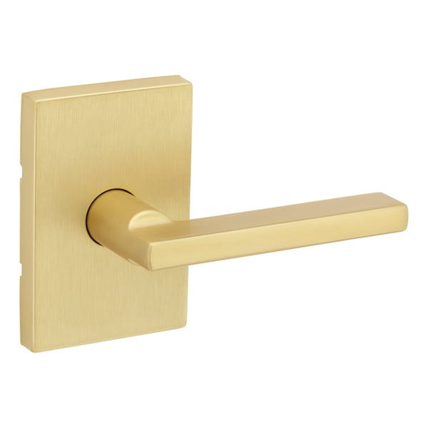 Kwikset Residential Door Levers Passage Reversible Satin Brass 720HFLRCT-4 - main