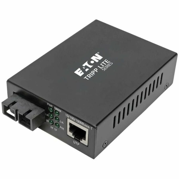 Eaton Eaton Media Converter, Ethernet to Multimode Fiber SC, 10/100/1000 Mbps N785-INT-PSCMM2 - main
