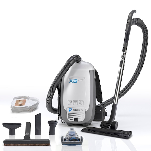 Prolux X8 Lite Backpack Vacuum w/ Premium Tool Kit for Light Commercial Use x8lite - main