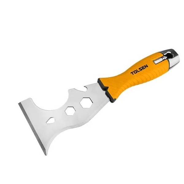 Tolsen 14-in-1 9in Stainless Steel Multi Purpose Paint Scraper Putty Knife 38510 - main