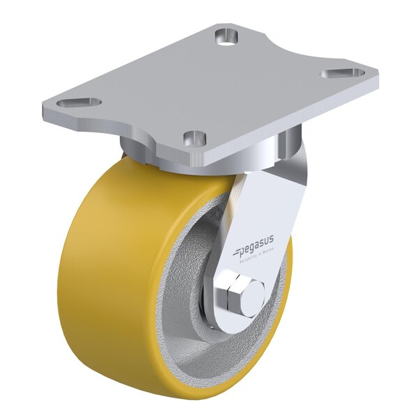 Pegasus Cstr, Kingpinls Swvl Plt, Urethan, 3000 lb. P27S-UY100K-18 - main