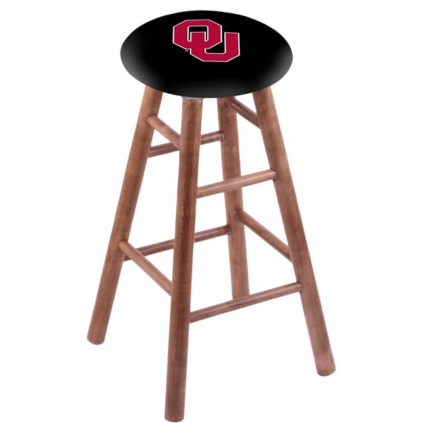 Holland Bar Stool Co Maple Bar Stool, Medium Finish, Oklahoma Seat RC30MSMed - main