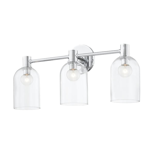 Mitzi Paisley 3 Light Bath And Vanity 13.75 In. Polished Chrome H678303-PC - main