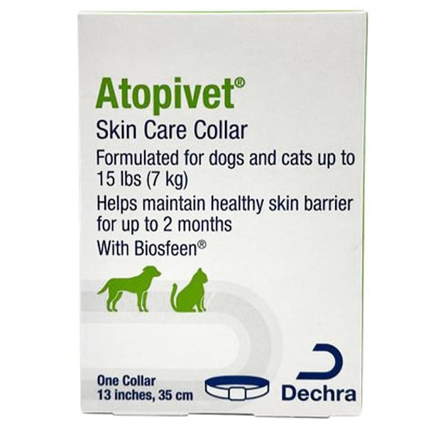 Atopivet Skin Care Collar with Biosfeen for Dogs & Cats Less than 15 Pounds 120502 - main