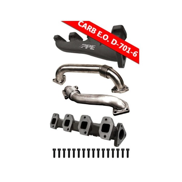 Pacific Performance Engineering HighFlow Exhaust Manifolds With UpPipes PPE116111000 - main