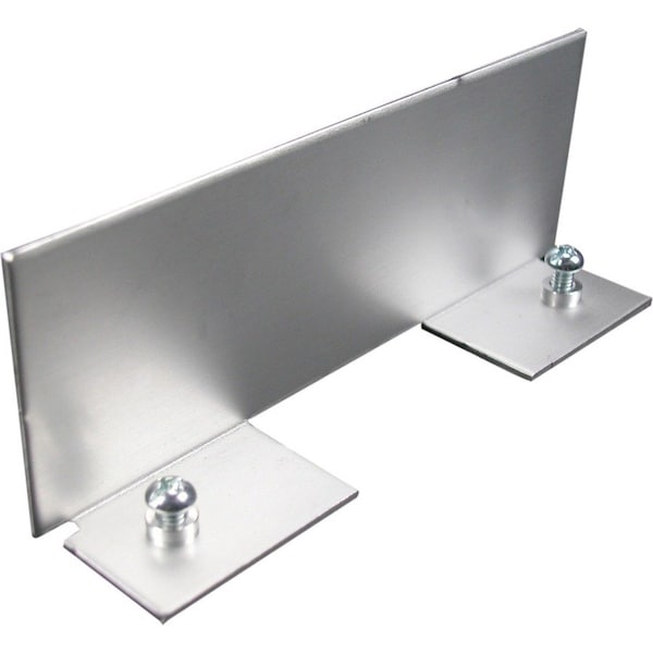Wiremold Blank End Fitting, Gray, Aluminum AL5210B - main