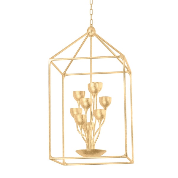 Troy Lighting Westwood 12 Light Lantern 20.25 In. Vintage Gold Leaf F7439-VGL - main