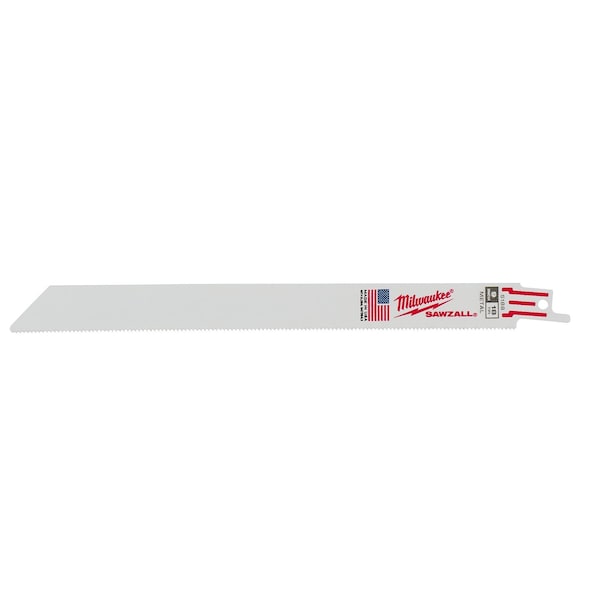 Milwaukee Tool Reciprocating Saw Blade, 9 in x 18 TPI 48-01-7188 - main