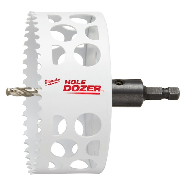 Milwaukee Tool 4-1/4" HOLE DOZER Bi-Metal Hole Saw with Arbor 49-56-9687 - main