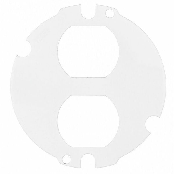 Hubbell Wiring Device-Kellems Sub-Plate, Round, Fabricated S1R4SPDUPLEX - main