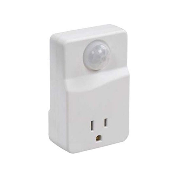 Amertac White Motion Activated Plug In Light Control 1 pk MLC4BC - main