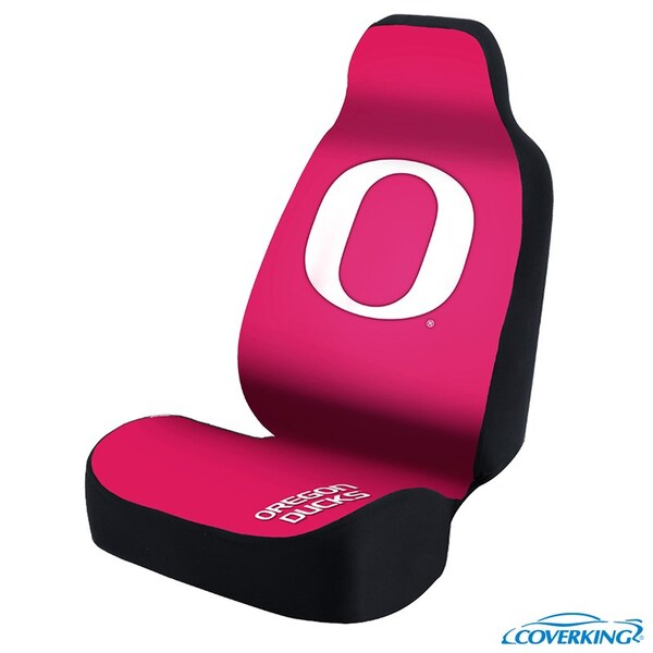 Coverking UNIVERSAL ULTISUEDE SEAT COVER DESIGNER 1PC, UNIVERSITY OF OREGON PINK, ELA081 USCSELA081 - main