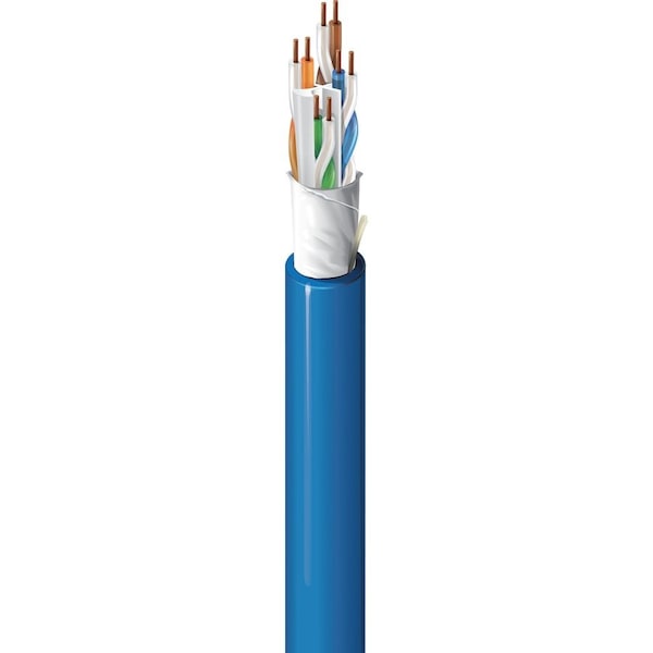 Belden 23-4P UTP-CMP SOL BC CAT6A, SM. DIA NONBONDED PAIR BLACK, 1000FT 10GXS13 0101000 - main