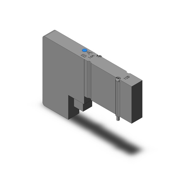 Smc Valve, Sngl, 5 Port, 2 Position, 24VDC SY3100-5NZ1 - main