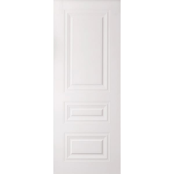 Sartodoors Slab Door Panel 30 x 80 inches, BASIC 9233 White, Bathroom Bedroom Doors BASIC9233S-SKIN-30 - main