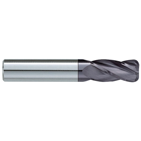 Garr Tool Corner Radius End Mill, Center Cutting Stub Length, Series: 870RA, 10 mm Diameter Cutter 30800 - main