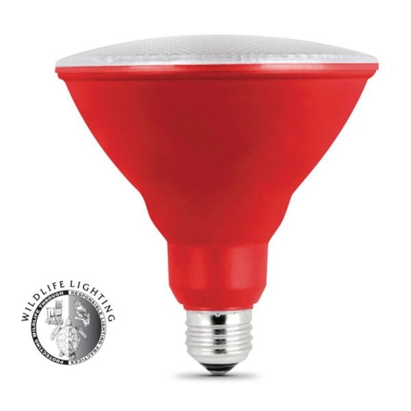Feit Electric LED Bulb, Flood/Spotlight, PAR38 Lamp, E26 Lamp Base, Red Light PAR38/R/10KLED/BX - main