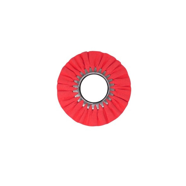 Renegade Products Usa 10 Inch, Red, No Center Plate Case Pack Airway Buffing Wheels, Bulk Deal, 5PK FAW10NCPRTX5PAK - main