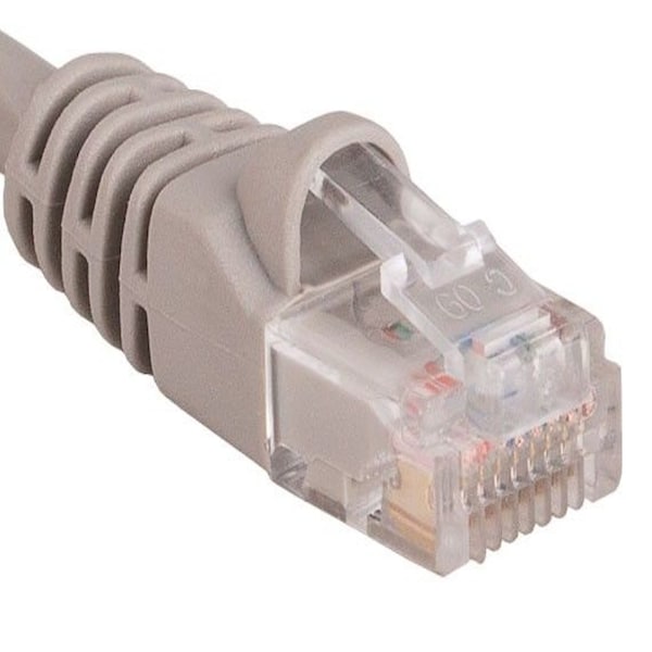 Sanoxy 3ft Cat5e 350 MHz UTP Snagless Crossover Ethernet Network Patch Cable, Gray SNX-CBL-LDR-C5103-3003 - main