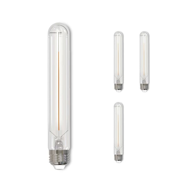 Bulbrite LED Filament 5w Dimmable 7.5 Inch T9 Light Bulb (E26) Base - 3000K (Soft White), 300 Lumens, 4PK 862772 - main