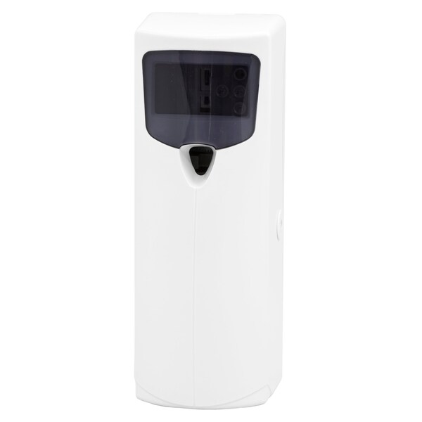 Stratus Stratus III Slimline Metered Aerosol Dispenser, w/Lock & Key, White/Black 07531L - main
