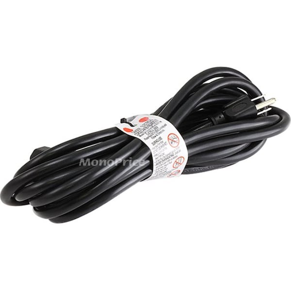 Monoprice Right Angle Power Cord - NEMA 5-15P to Right Angle IEC 60320 C13_ 14AW 7686 - main