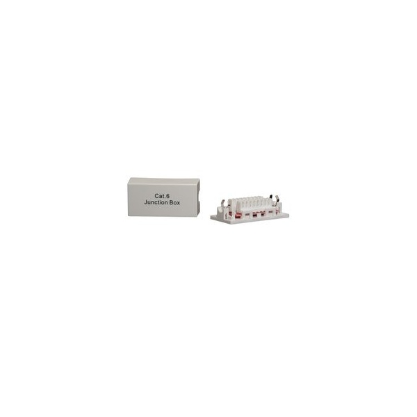 Swe-Tech 3C Cat6 Inline Junction Box, 110 Punch Down Type FWT30X8-11100 - main