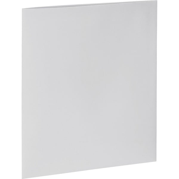 Business Source Letter Pocket Folder, White, 25PK BSN44424 - main