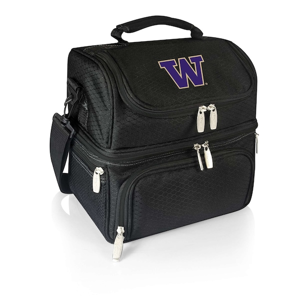 Picnic Time Family Of Brands NCAA Washington Huskies Pranzo Lunch Bag - Insulated Lunch Box with Picnic Set 512-80-175-624-0 - main