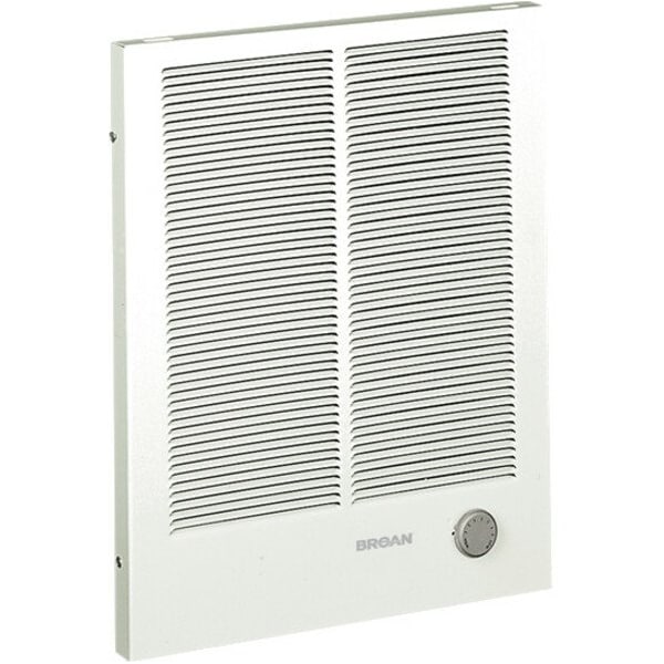 Broan-Nutone Recessed Electric Wall-Mount Heater, Recessed or Surface, 750/1500, 1000/2000 W, 208/240V AC, White 192 - main