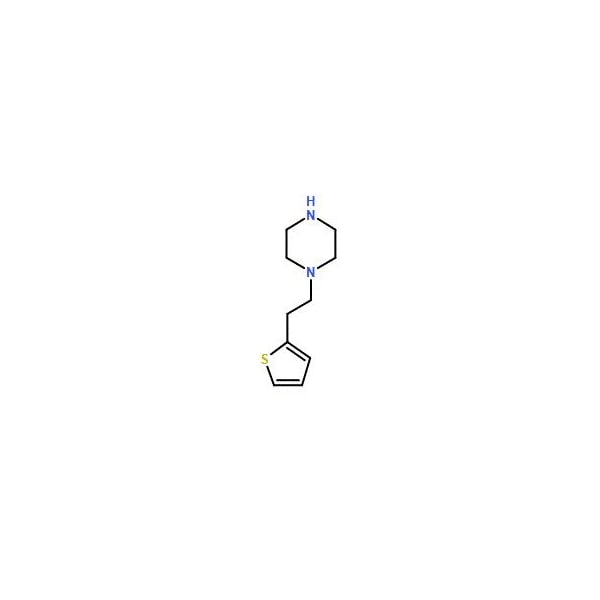 Ak Scientific 1-(2-Thien-2-ylethyl)piperazine (5g), CAS 461046-73-1 3992AE-5g - main