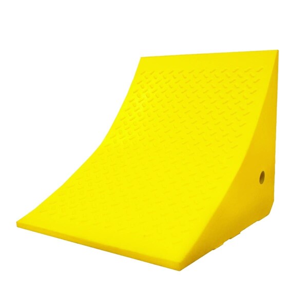 Driver Industries WCUY700 70 Ton Large Equipment Wheel Chock for 65 in. Tires, Yellow DRV_WCUY700 - main