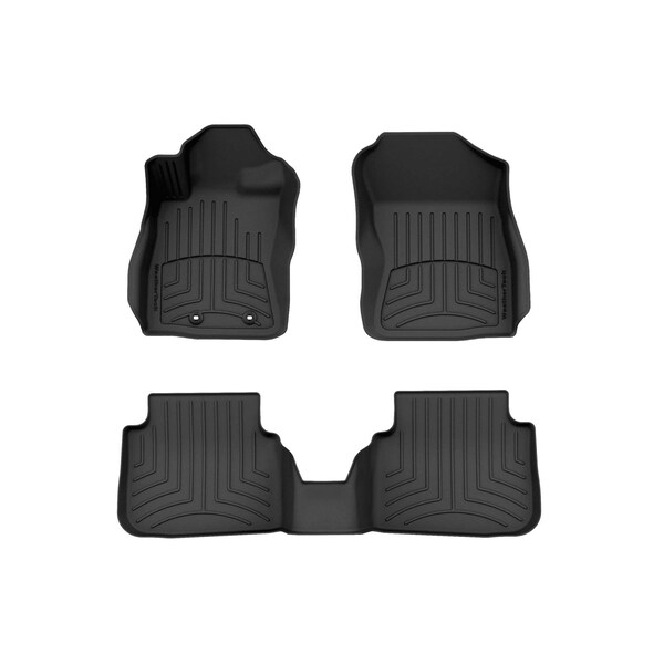 Weathertech Black, Front and Rear FloorLiner HP 441814-1-2IM - main