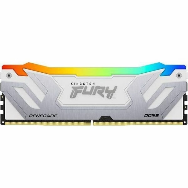 Kingston 48GB 8400MT/s DDR5 CL40 CUDIMM (Kit of 2) FURY Renegade RGB White XMP KF584CU40RWAK2-48 - main