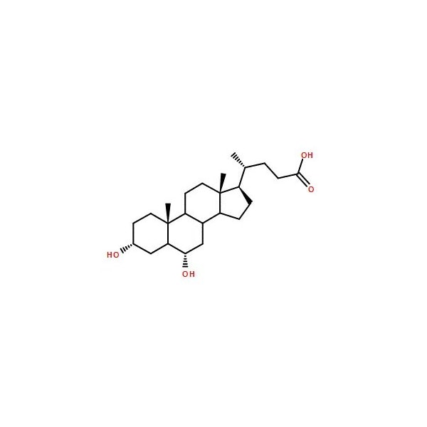 Ak Scientific Hyodeoxycholic acid (100g), CAS 83-49-8 K489-100g - main