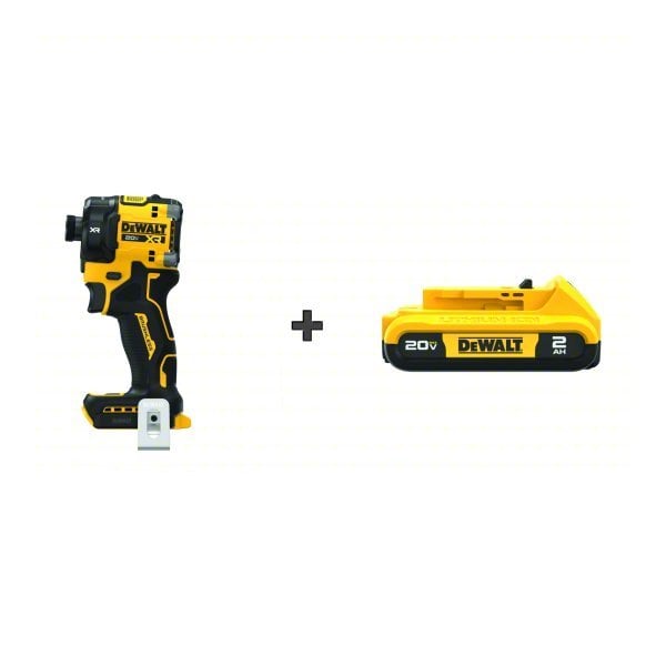 Dewalt Impact Driver, 3000 RPM, 20 V DC DCF870B/DCB203 - main