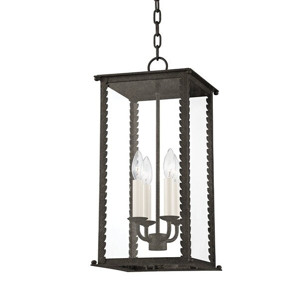 Troy Lighting Zuma 4 Light Lantern 10 In. French Iron F6710-FRN - main