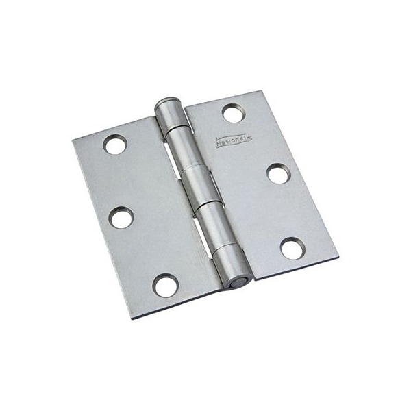 National Hardware 3 STL Pin Broad Hinge, 10PK N139-808 - main