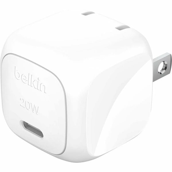 Belkin BoostCharge Cubic USB-C Wall Charger 20W - 20 W WCA009DQWH - main