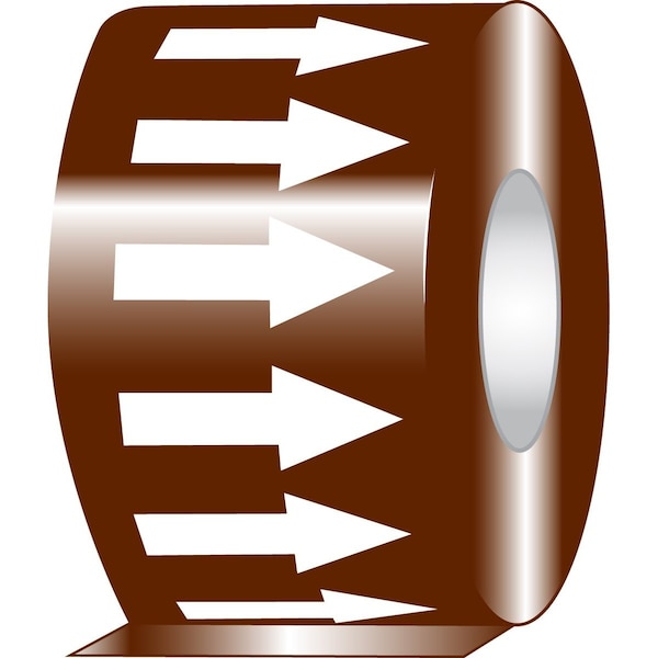 Accuform DIRECTIONAL FLOW ARROW TAPES 2 in x RAW453WTBR - main